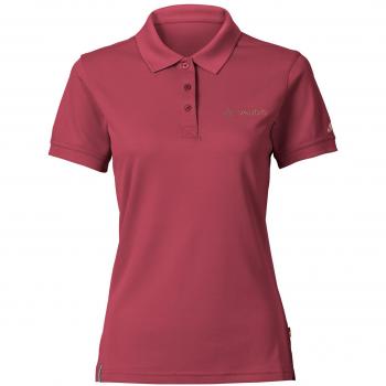 VAUDE Marwick Polo Camiseta II – Camiseta, Primavera/Verano, Mujer, Color Red Cluster, tamaño Extra-Small