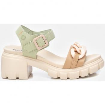 Refresh - Sandalias de mujer fucsia con hebilla