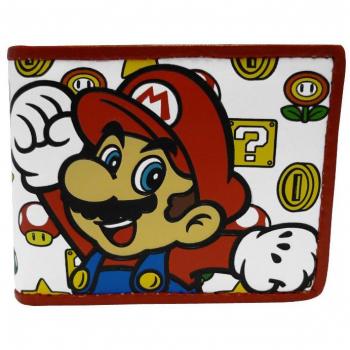 Super Mario Monedero MW160886NTN Blanco