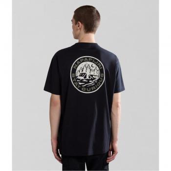 Camiseta Napapijri S-Kotcho con dibujo en espalda