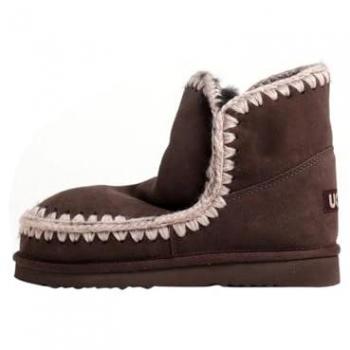 Mou Women's Brown Eskimo Ankle Boots, Size 8 US (38 IT)