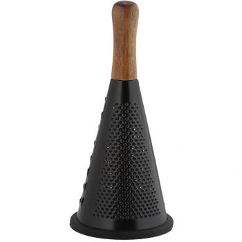 Rallador inox negro/acacia cc73014 Andrea House