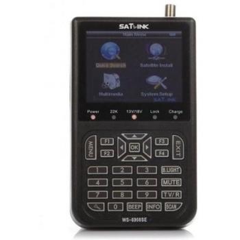 Satlink WS-6908SE Digital Satélite Señal finder- negro