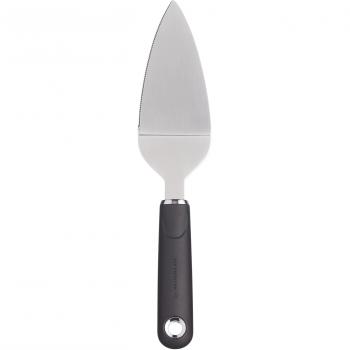 Servidor para rebanar y repostería MasterClass Soft Grip 26cm - Acero inoxidable negro