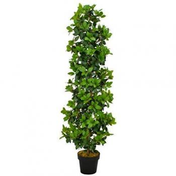 SengentoStyle Kunstplant met pot laurierboom 150 cm groen