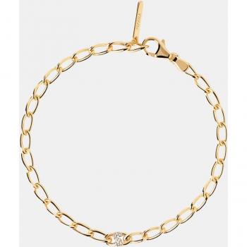 PDPAOLA - Pulsera Letter S de plata y circonita