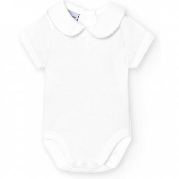 BABIDÚ - Pack de 2 bodys manga corta cuello bebé piqué