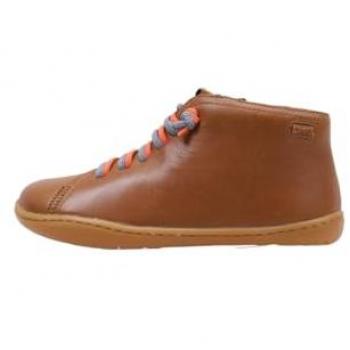 Camper Peu Cami Brown Leather Boots for Boys - Size 31