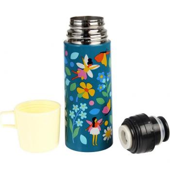 Fairies in The Garden Kids Stainless Steel Bottle and Cup Set 350 ml
