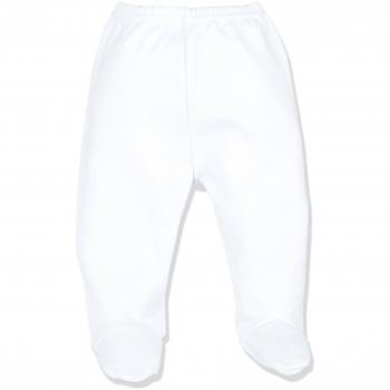 Polaina de Algodón para Bebés Babidu - Blanca - 100% Algodón