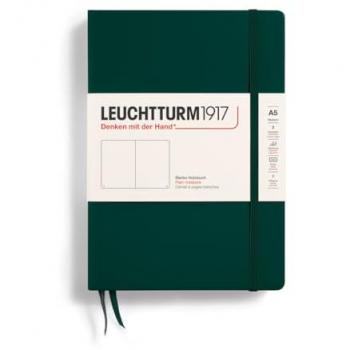 Libreta A5 Leuchtturm 1917 Tapa Dura Verde Bosque 251 Páginas Numeradas Lisas