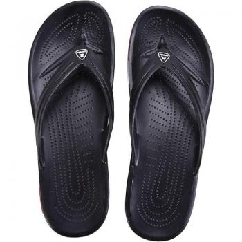 Chanclas Gummy Cressi Negro Hombre Adulto - Chanclas de goma, diseño ligero y cómodo, suela antideslizante, ideal para uso en playa y piscina