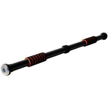 Trend-Welt Barra de dominadas para Pared, Negro Opaco, Carga maxima-300kg-negro