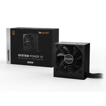 be quiet! System Power 10 550W ATX Fuente de Alimentación 80 Plus Bronce Negro