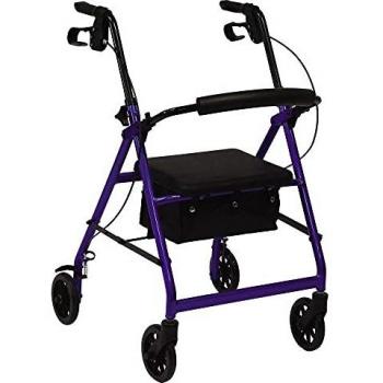 Andador rollator plegable con ruedas y frenos especial artritis