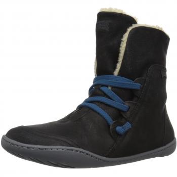 Camper Peu Cami Women's Ankle Boots - Black Suede, Size 35