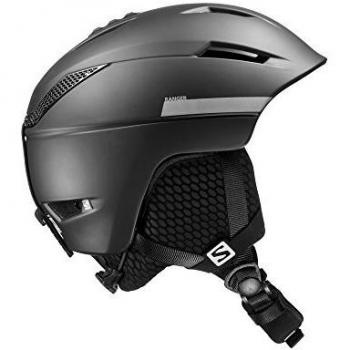 Salomon Ranger² Casco de esquí y Snowboard para Hombre, Interior en Espuma EPS 4D, Talla XL, Circunferencia 62-64 cm, Negro