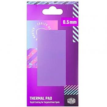 Pad Térmico Cooler Master 0.5mm - Conductividad Térmica 13.3 W/m·K, Adhesivo Doble Cara, Dimensiones 95 x 45 mm