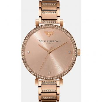Reloj para Mujer Olivia Burton T-Bar 24000003 de acero rosa