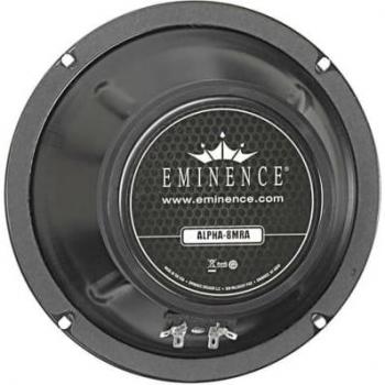 Eminence Alpha-8MRA 8 125W Sealed Back Mid-Range Driver, 8 Ohm