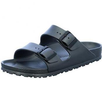 Birkenstock Arizona EVA Metallic Anthracite Mules