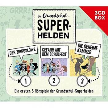 Die Grundschul-Superhelden 3CD-Box