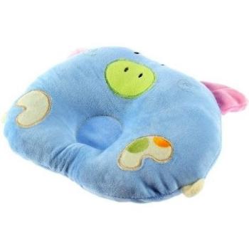 SODIAL(R) Almohada de Algodon Suave Forma de Cerdo para Bebes Ninos (azul)