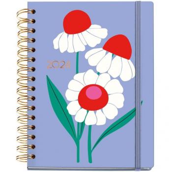 Agenda Anual 2024 Miquelrius Flores Bouquet