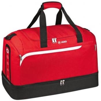 Jako Sporttasche Performance - Bolsa de deporte, color rojo / blanco / negro, talla 50 x 30 x 38 cm