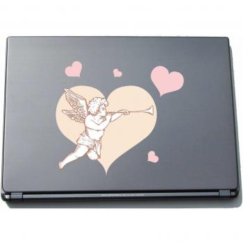 pinkelephant Indigos UG lovely030-210 - Pegatina para Ordenador portátil, diseño Sweet Heart Angel, 210 x 232 mm