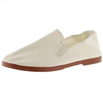 Zapatillas de Lona Unisex Victoria con Elásticos Laterales y Suela Color Caramelo