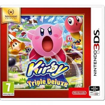 Kirby Triple Deluxe, Juego para Nintendo 3DS, Plataforma: Nintendo 3DS, Género: Aventura/Plataformas, Jugadores: 1 jugador, Clasificación: E (Everyone), Lanzamiento: 2014,