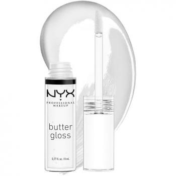 Brillo de Labios NYX Butter Gloss Tono 54 Sugar Glass 8 ml