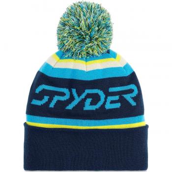 Gorro de Hombre Spyder Icebox Azul Verdadero Talla Única