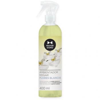 AMBIENTADOR SPRAY MAYORDOMO FLORES BLANCAS 400ML