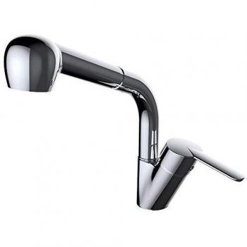 Clever 61129 Grifo de Cocina Monomando Caño Extraíble Econature, Urban, Cromado
