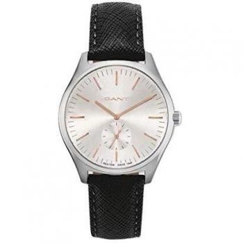 Gant Mens Analogue Quartz Watch with Leather Strap 7630043923559
