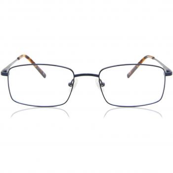 Gafas Anti-Azules Rectangulares Montura Completa Titanio Azules para Hombre - SmartBuy Collection