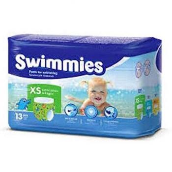 Swimmies nadar pañales XS 4-9 kg 13er manada unisex