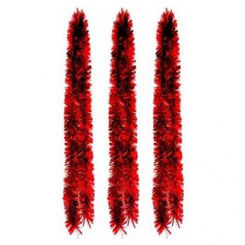 Tira Navidad 7cm Rojo - Multimarca, decoración navideña, color rojo, ancho de 7 cm, ideal para adornos en árboles y regalos