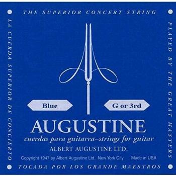 Augustine Blue High Tension Single Guitar String 3g