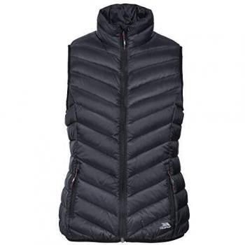 Trespass Giana Chaleco, Mujer, blk, xs
