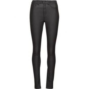 Noisy May Pantalones Callie High Waist Skinny Coated