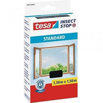 Tesa Malla Standard Para Ventanas 1,3mx1,5m Negra