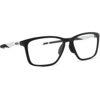 Oakley Dissipate Full-Rim Square Eyeglasses, Black Frame, 57mm Lens Size