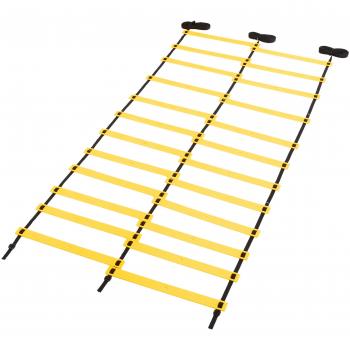 JAKO – Escalera de coordinación Profesional – Negro/Amarillo, Todo el año, Color Negro y Amarillo, tamaño Talla única