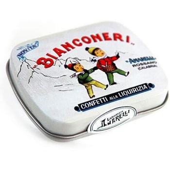 20 g de regaliz Amarelli bianconeri