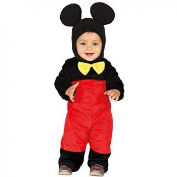 Guirca-88376 Disfraz 12-24 Meses Ratoncito, Color Rojo/Negro/Amarillo