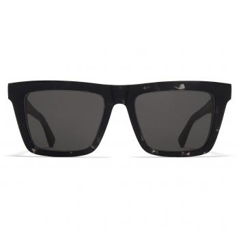 Mykita Lome 801 Men's Sunglasses Tortoiseshell Size 54, Mykita Chilled Raw Black Havana Sunglasses, Black unisex, Sizes: 54 MM, Mykita Sunglasses unisex, Black, Size