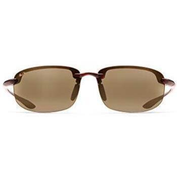 Maui Jim Ho'Okipa Reader Polarized Rimless Sunglasses, Tortoise/HCL Bronze, Unisex, Brown, Size: ONE SIZE